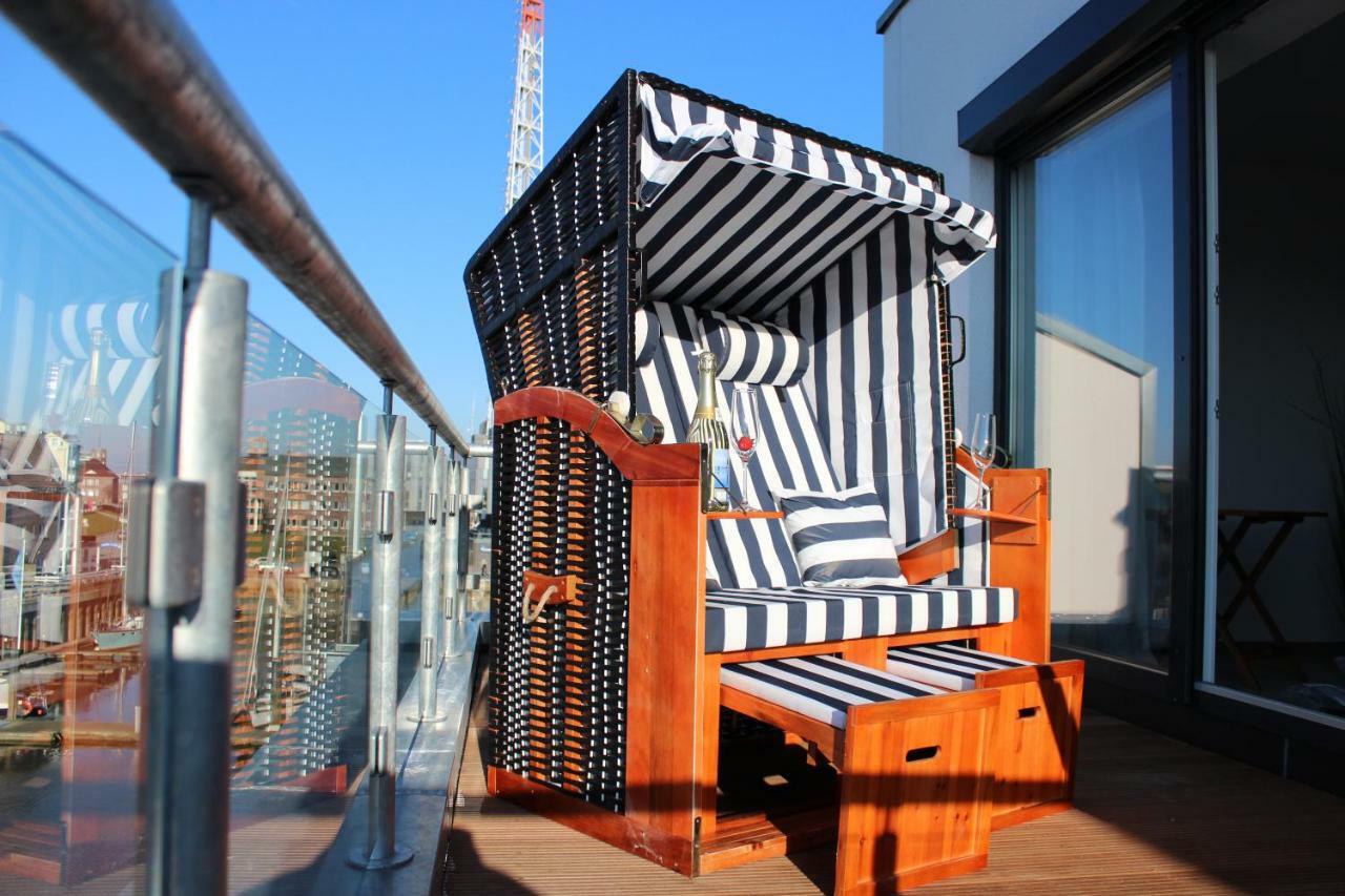 Ferienhaus Hafenzeit クックスハーフェン エクステリア 写真